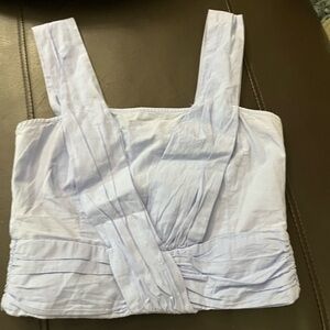 Zara Soft Blue Sleeveless Camisole